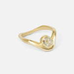 Side view of Rose Cut Root Ring