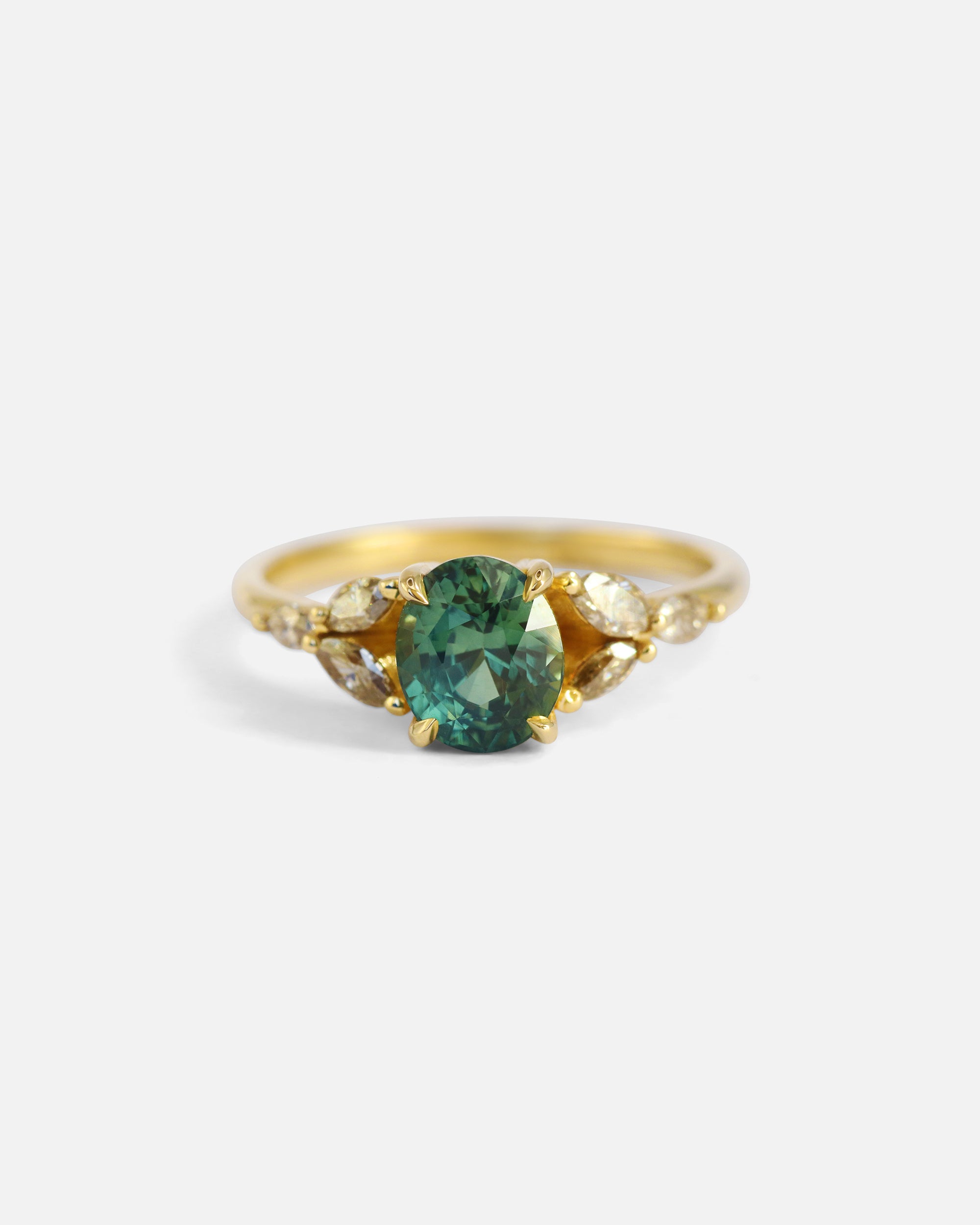 Alternative Gemstone Modern Engagement Rings Fitzgerald Jewelry
