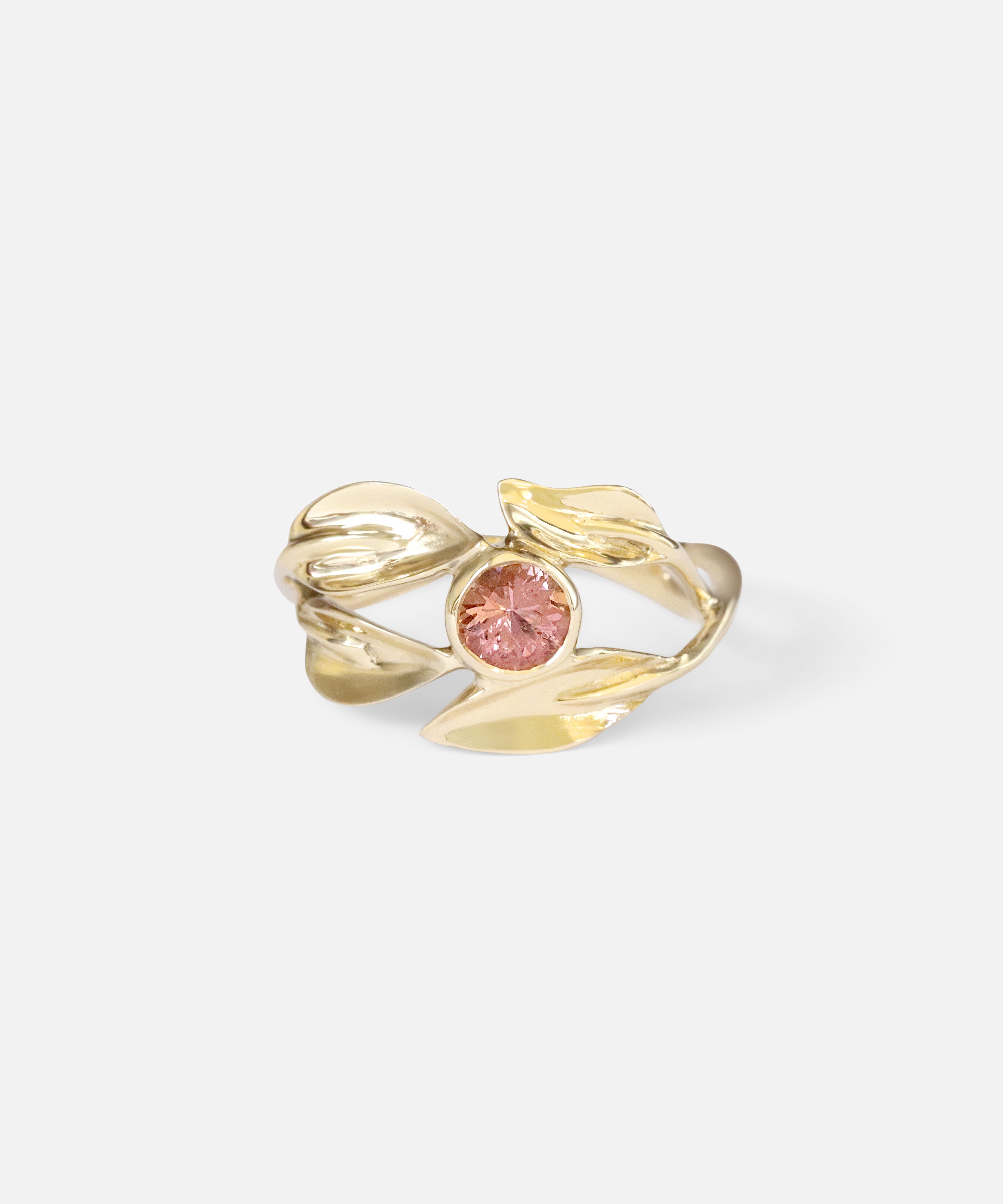Front view of Willow / Tourmaline Ring by Kestrel Dillon
