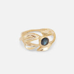 Willow / Kenyan Sapphire Ring By Kestrel Dillon