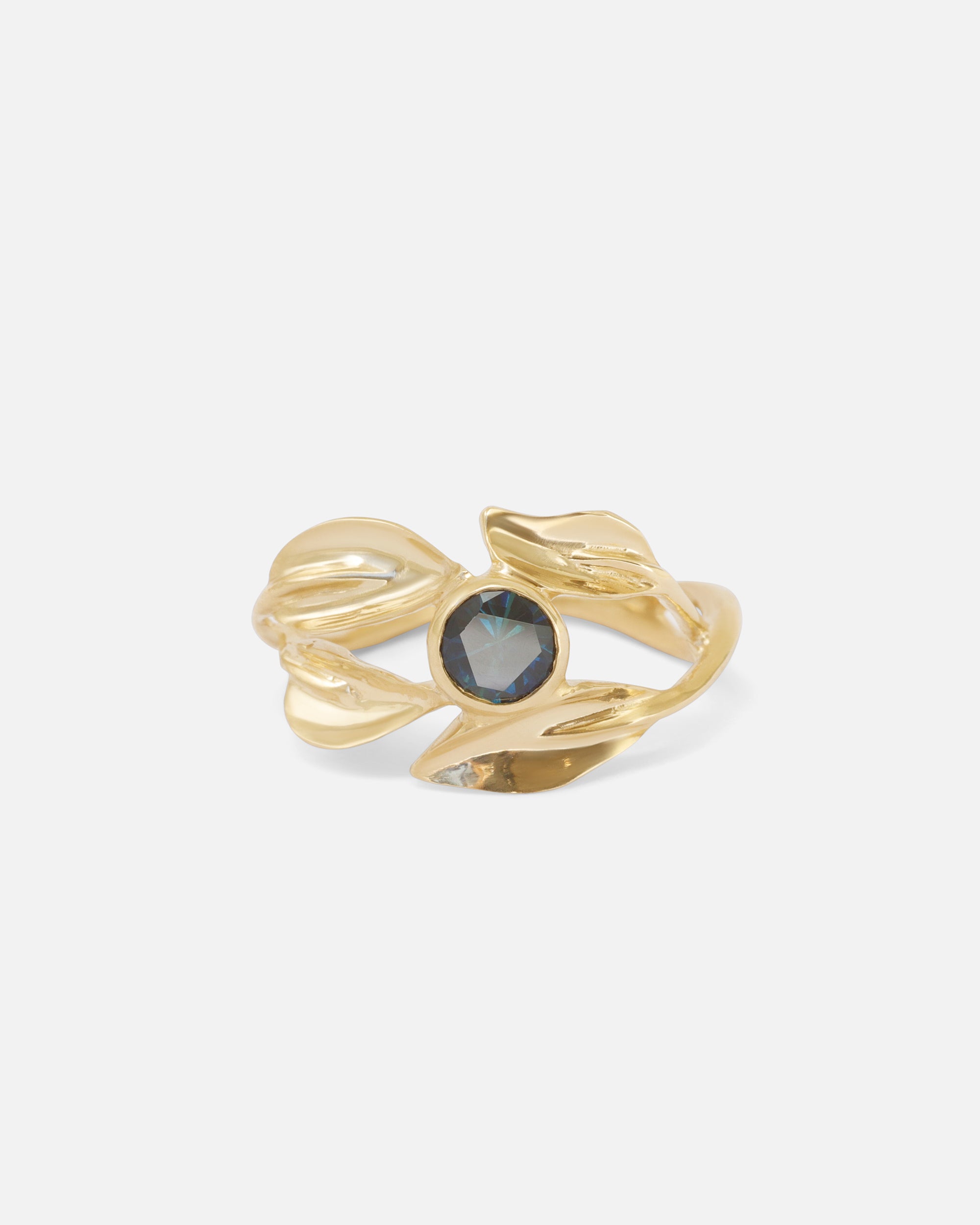Willow / Kenyan Sapphire Ring By Kestrel Dillon in ENGAGEMENT Category