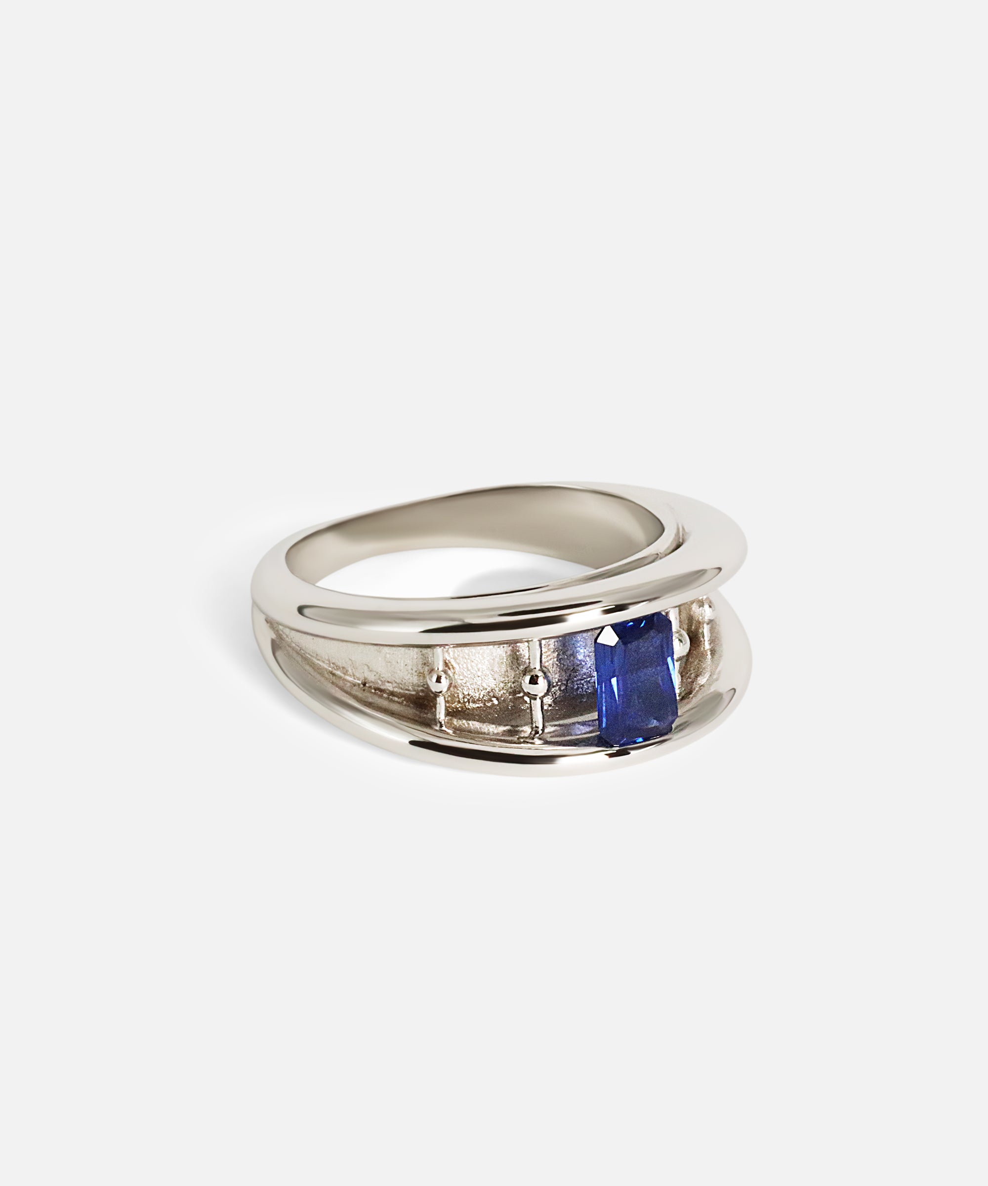 Side view of Allele Ring by Lucia B Marti