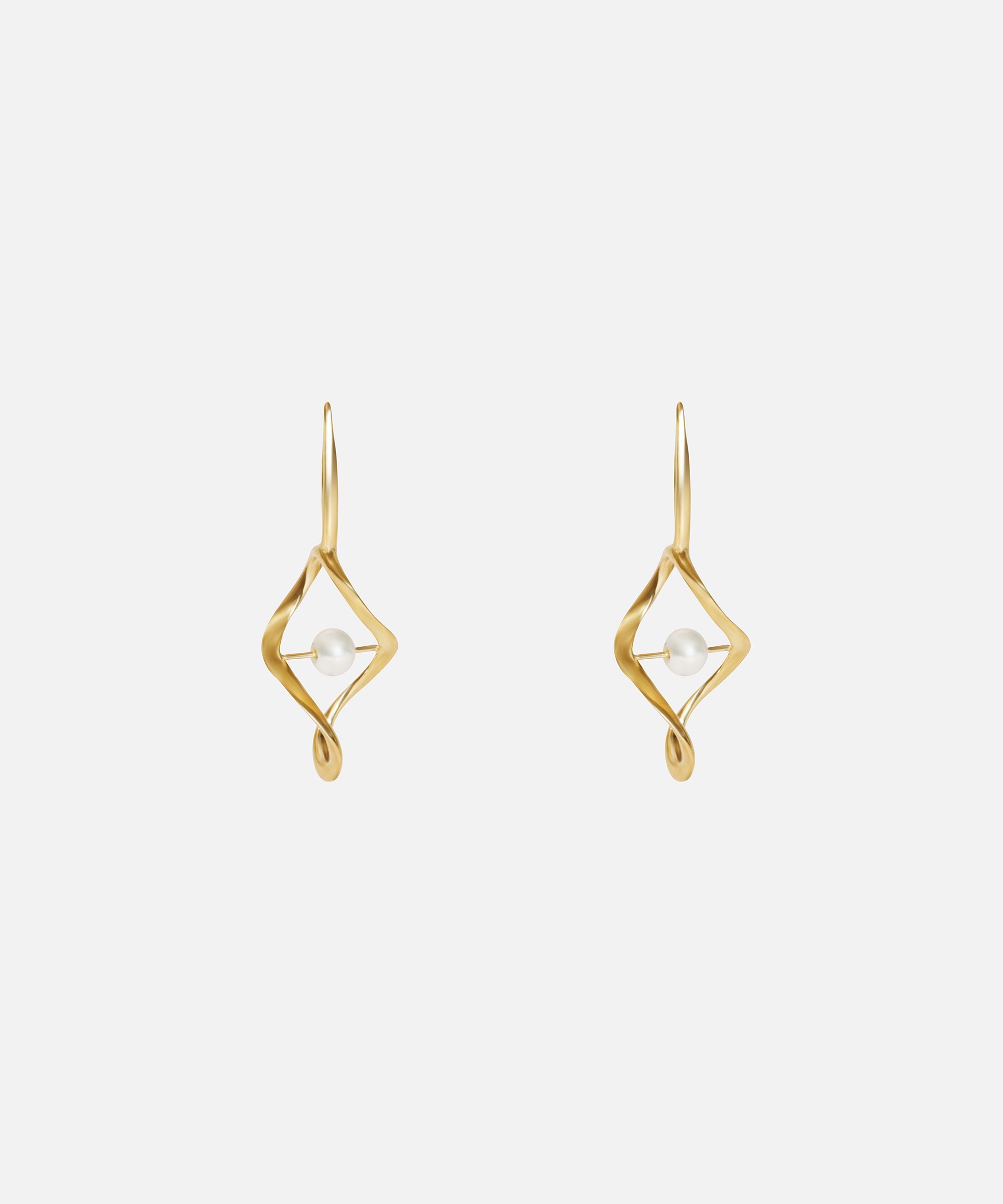 Side view of Helix Earrings