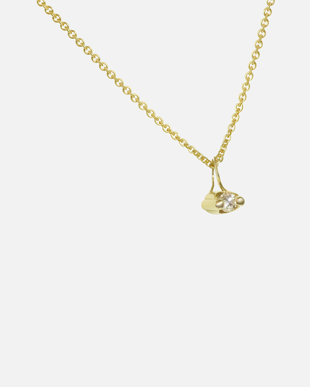Side view of Locus Pendant by Lucia B Marti