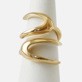 Front view of X Ring By Lucia B Marti on stand