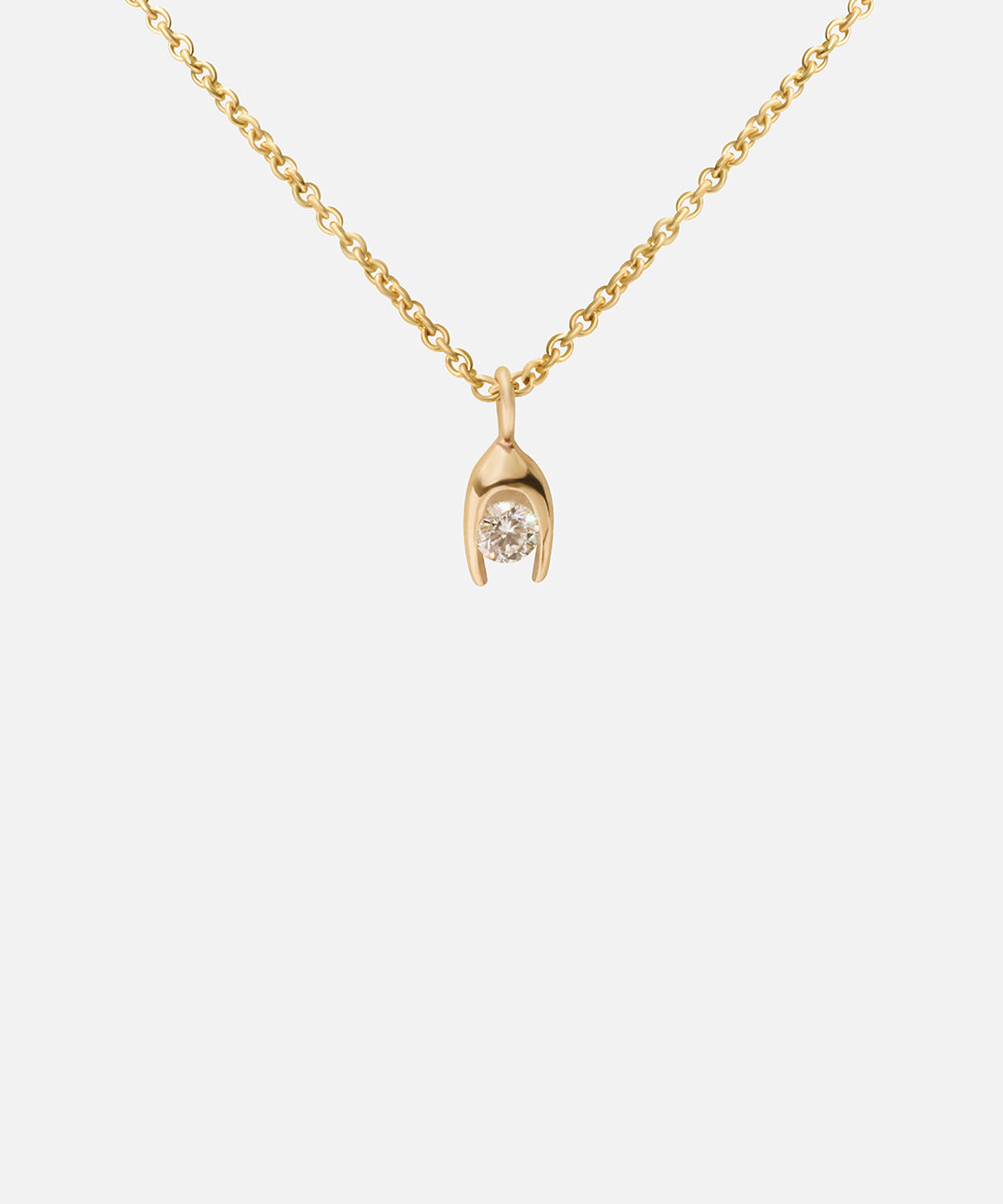 Front view of Y Round Pendant by Lucia B Marti