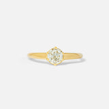 Front view of Leigh / Old Euro Diamond Ring by Casual Seance