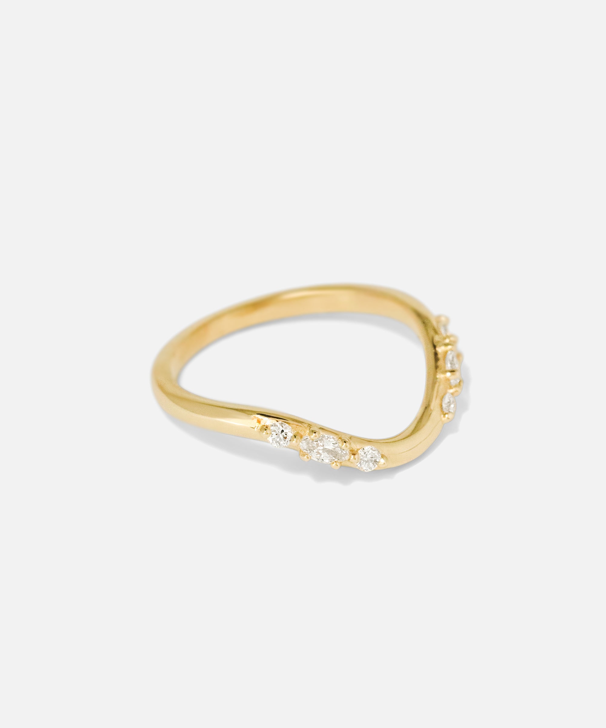 Angled side view of Maggie Band by Ciara Alice