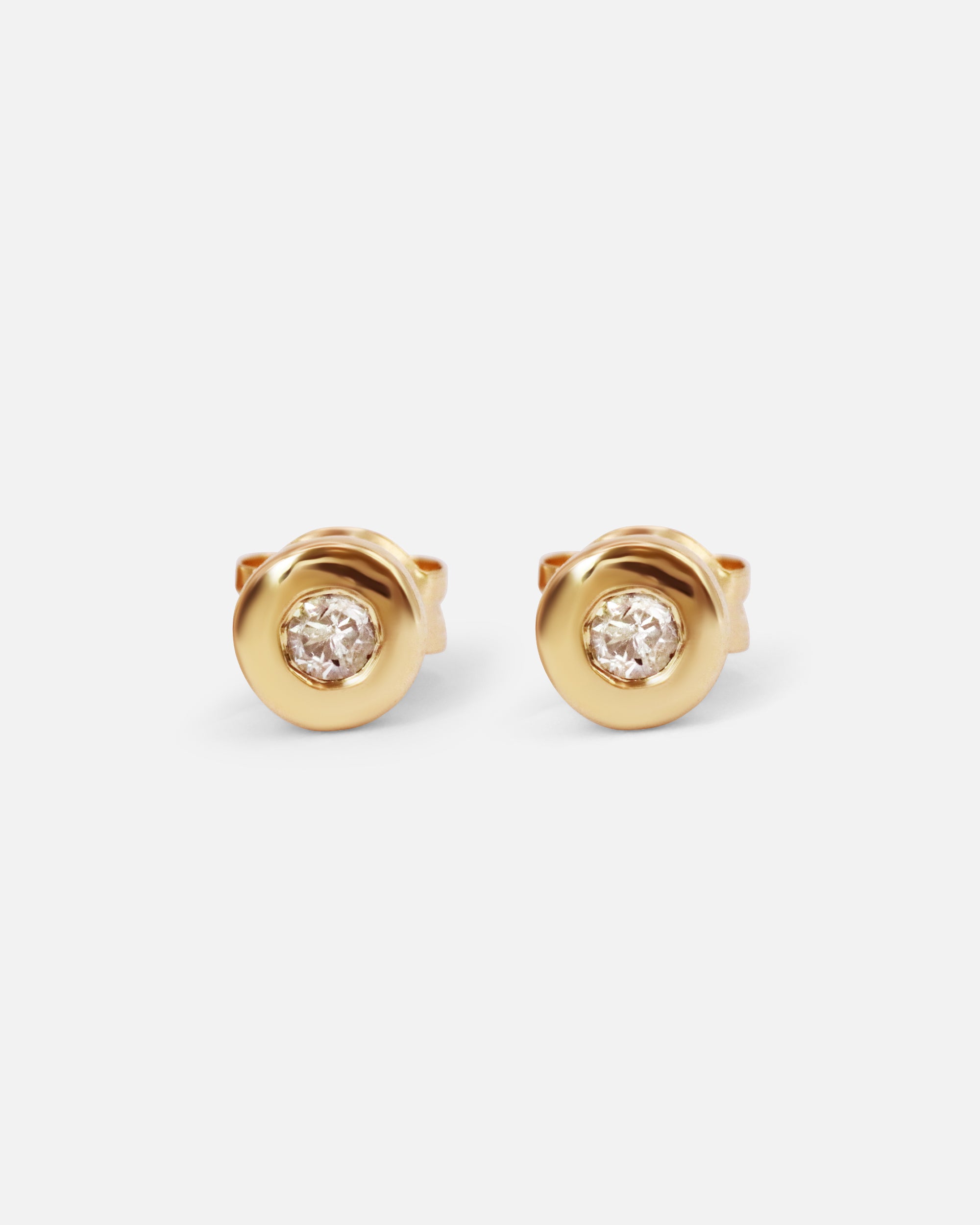 Diamond Pebble / Studs By Nishi in Earrings Category