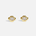 Front view of Fes Diamond / Studs by Nishi