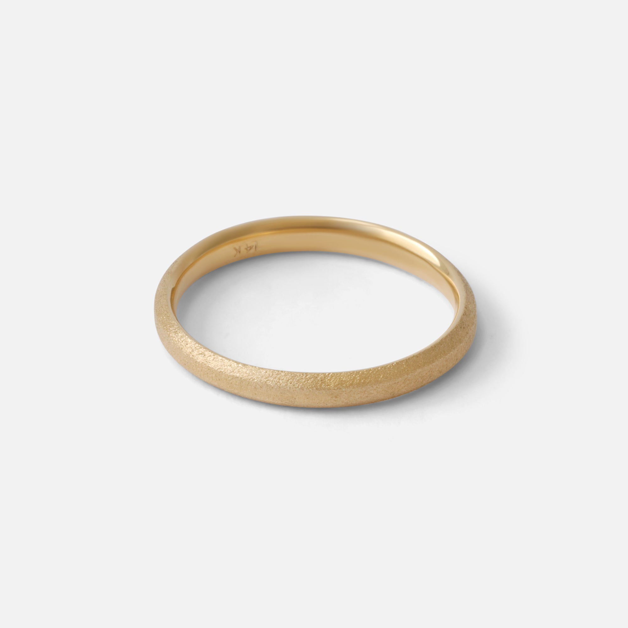 Hex Band / Matte By O Channell Designs in Wedding Bands Category