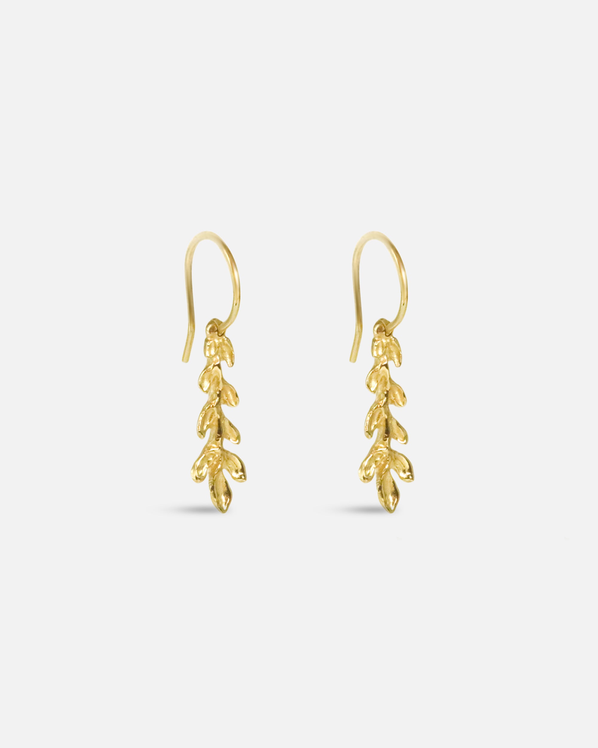 Angled side view of Hinged Branch Drops by O Channell Designs