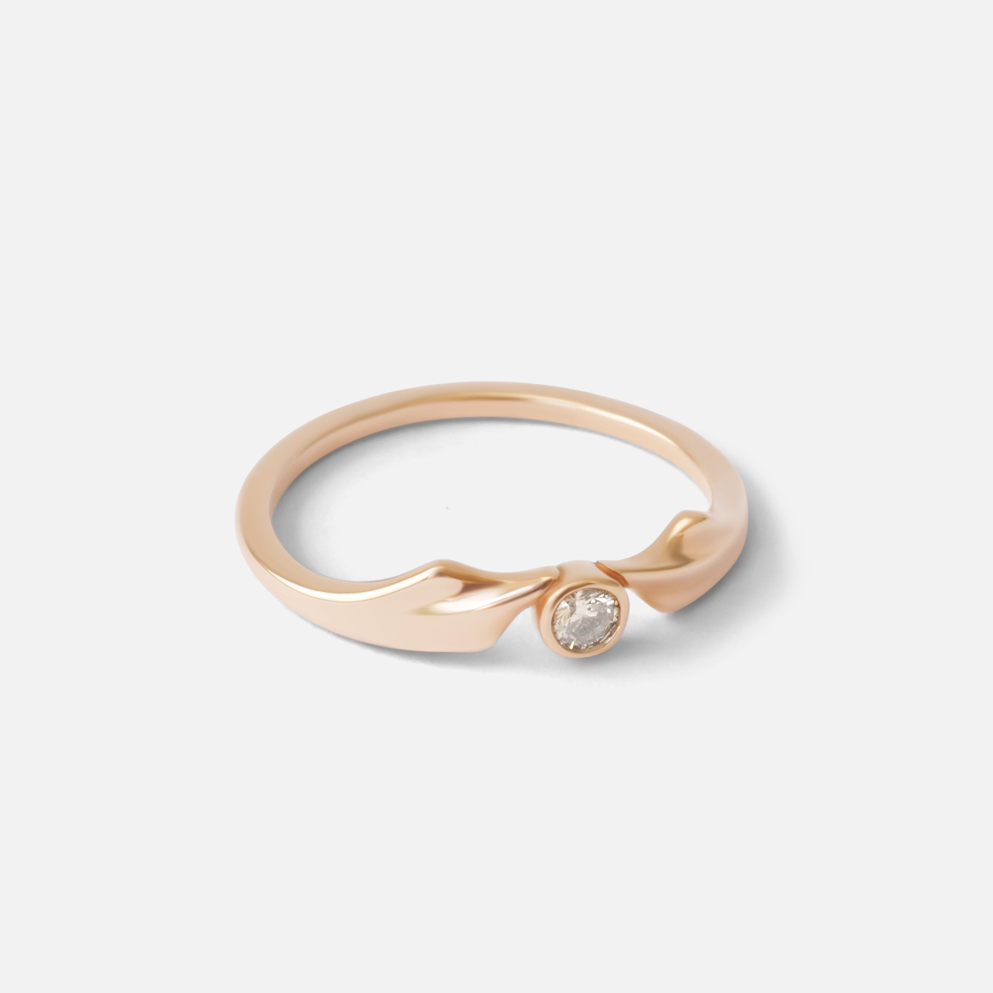 Mirror Ring 1 / Diamond By O Channell Designs in rings Category
