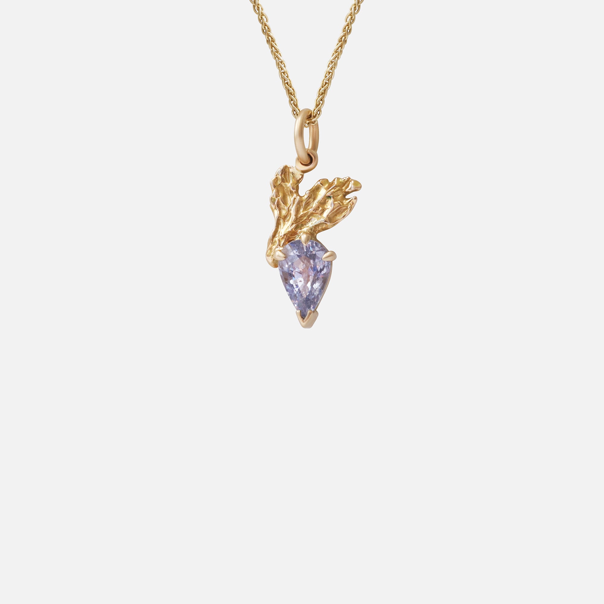 Water's Edge / Sapphire Pendant By O Channell Designs