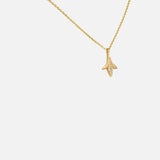 Side view of Fragment Pendant / Marquise Diamond by O Channell Designs