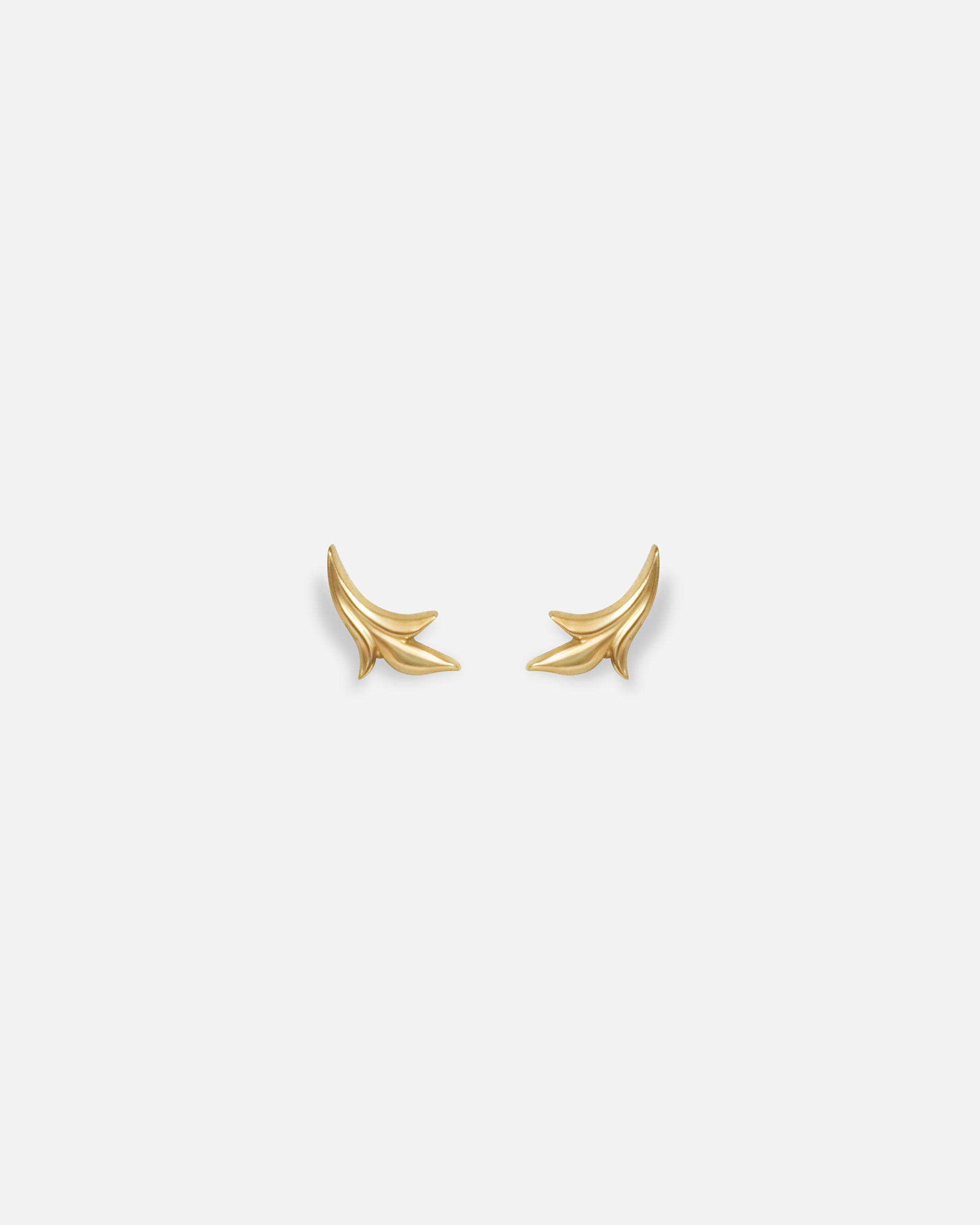 Alternate front view of Mirror Fragment Studs by O Channell Designs