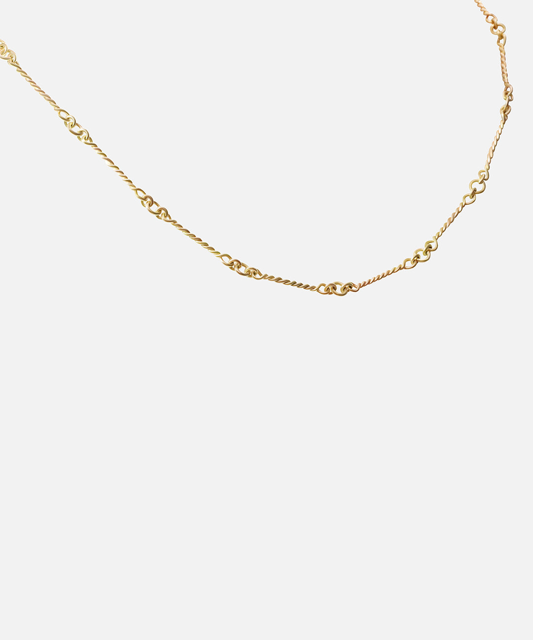 Side view of Twisted Scrap Chain