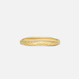 Front view of Ornata Ophidia Lab Diamond Bridal Set / Shadow Band by Ides