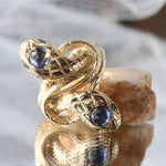 Ornata Ophidia Rose Duo Ring By Ides