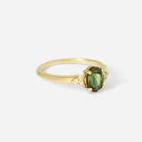 Side view of Rooney / Oval Sapphire Ring by Casual Seance