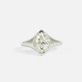 Front view of Venus / Marquise Diamond Ring by Ruoria