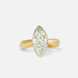 Front view of StarStream x Marquise Lab Diamond Ring by Young Sun Song