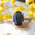 Lifestyle shot of Oval Sapphire / Ring