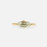 Front view of Tilly Ring / Oval Old Mine Cut Diamond Ring by Casual Seance