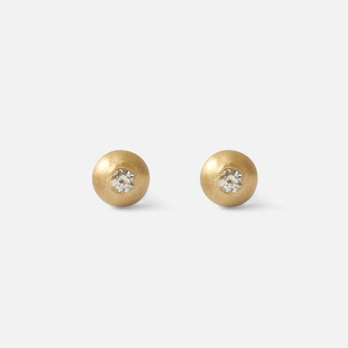 Ball Diamond / Studs By Tricia Kirkland in earrings Category