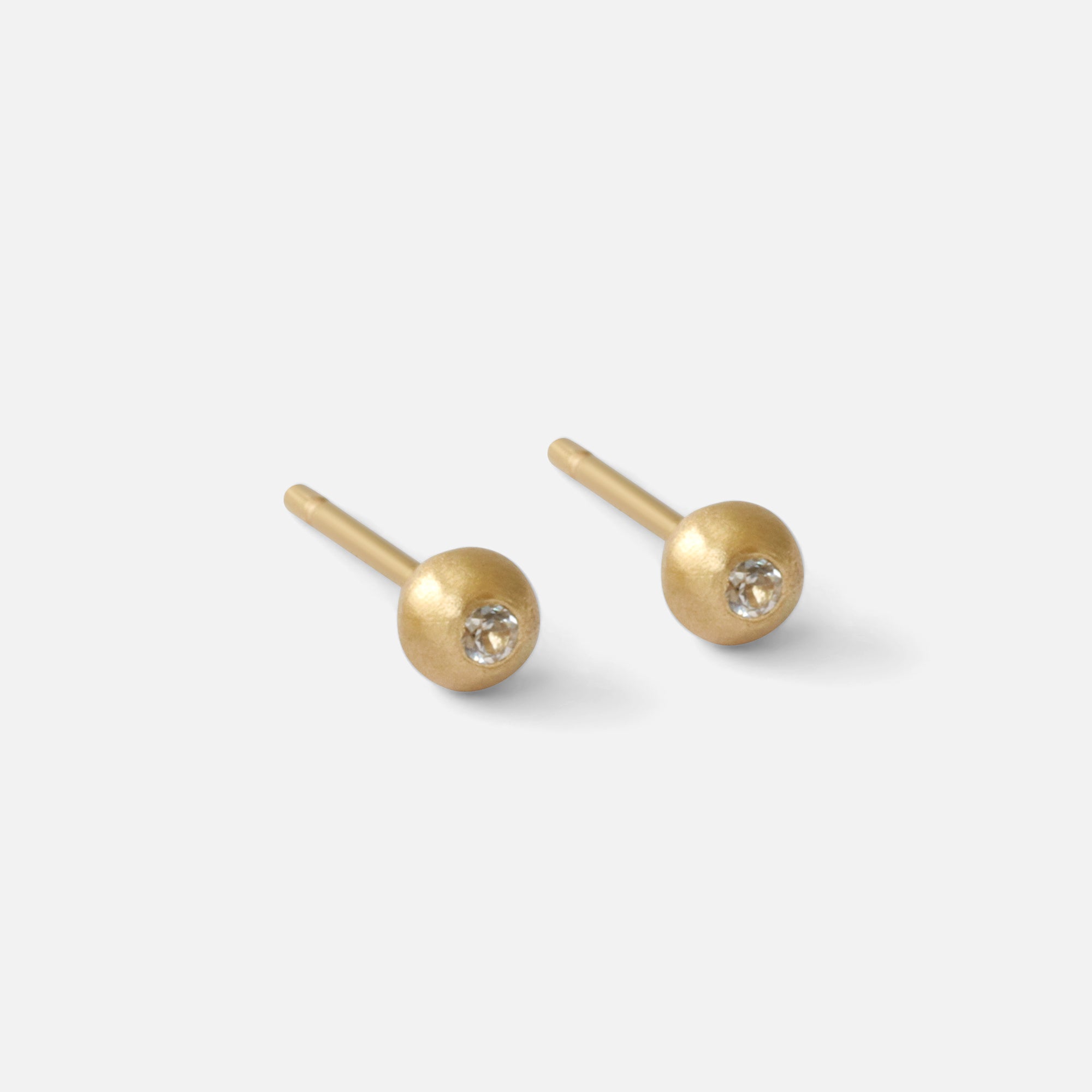 Ball Diamond / Studs By Tricia Kirkland in earrings Category