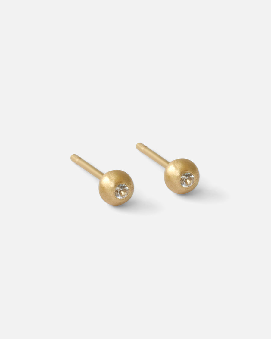 Ball Diamond / Studs By Tricia Kirkland in earrings Category