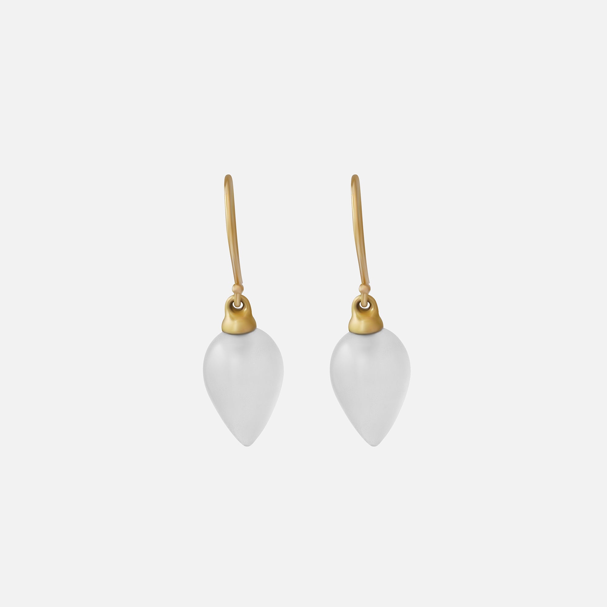 Chalcedony / Drop Earrings By Tricia Kirkland in earrings Category