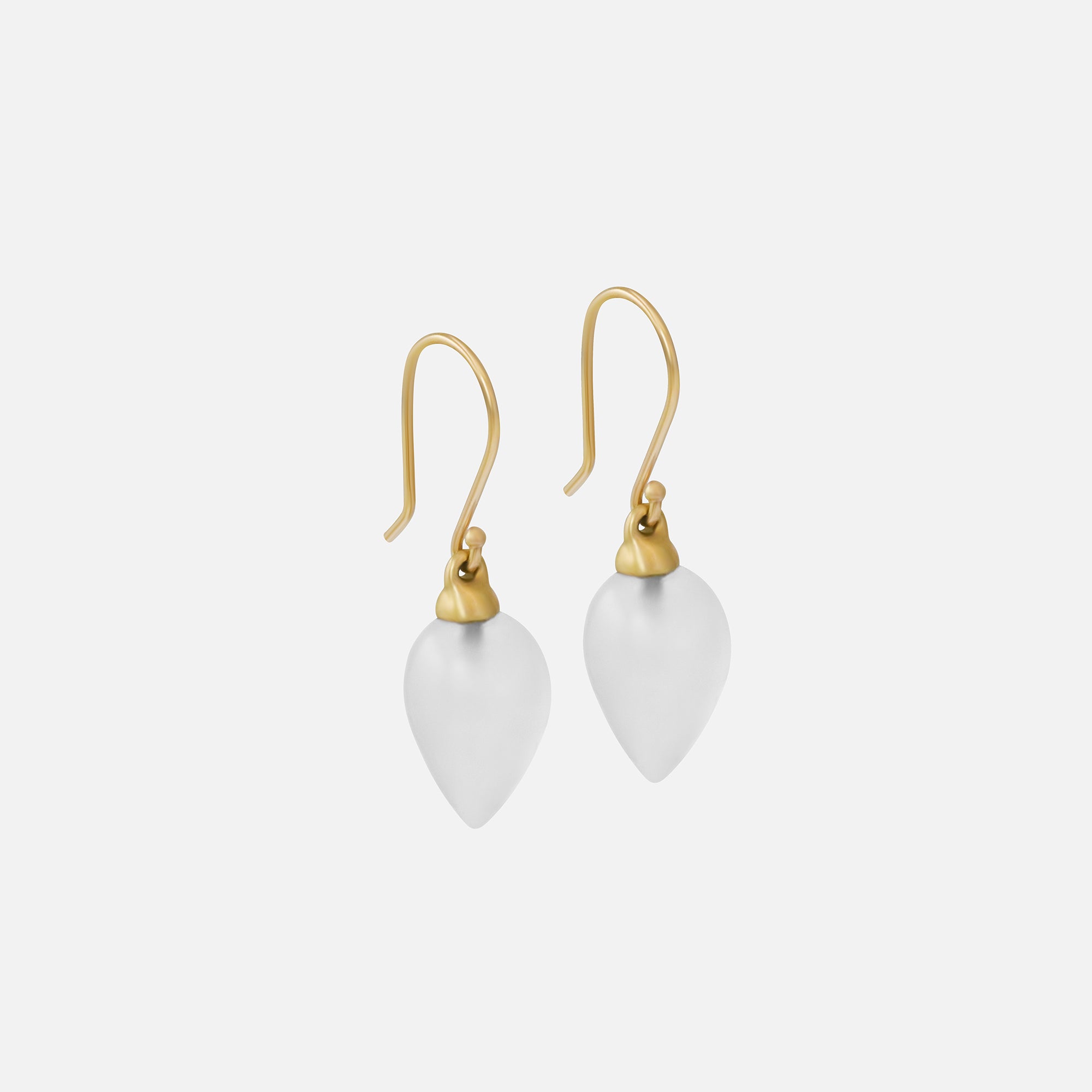 Chalcedony / Drop Earrings By Tricia Kirkland in earrings Category