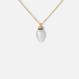 Japanese Pearl Drop Necklace By Tricia Kirkland in pendants Category