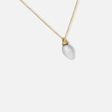 Japanese Pearl Drop Necklace By Tricia Kirkland in pendants Category