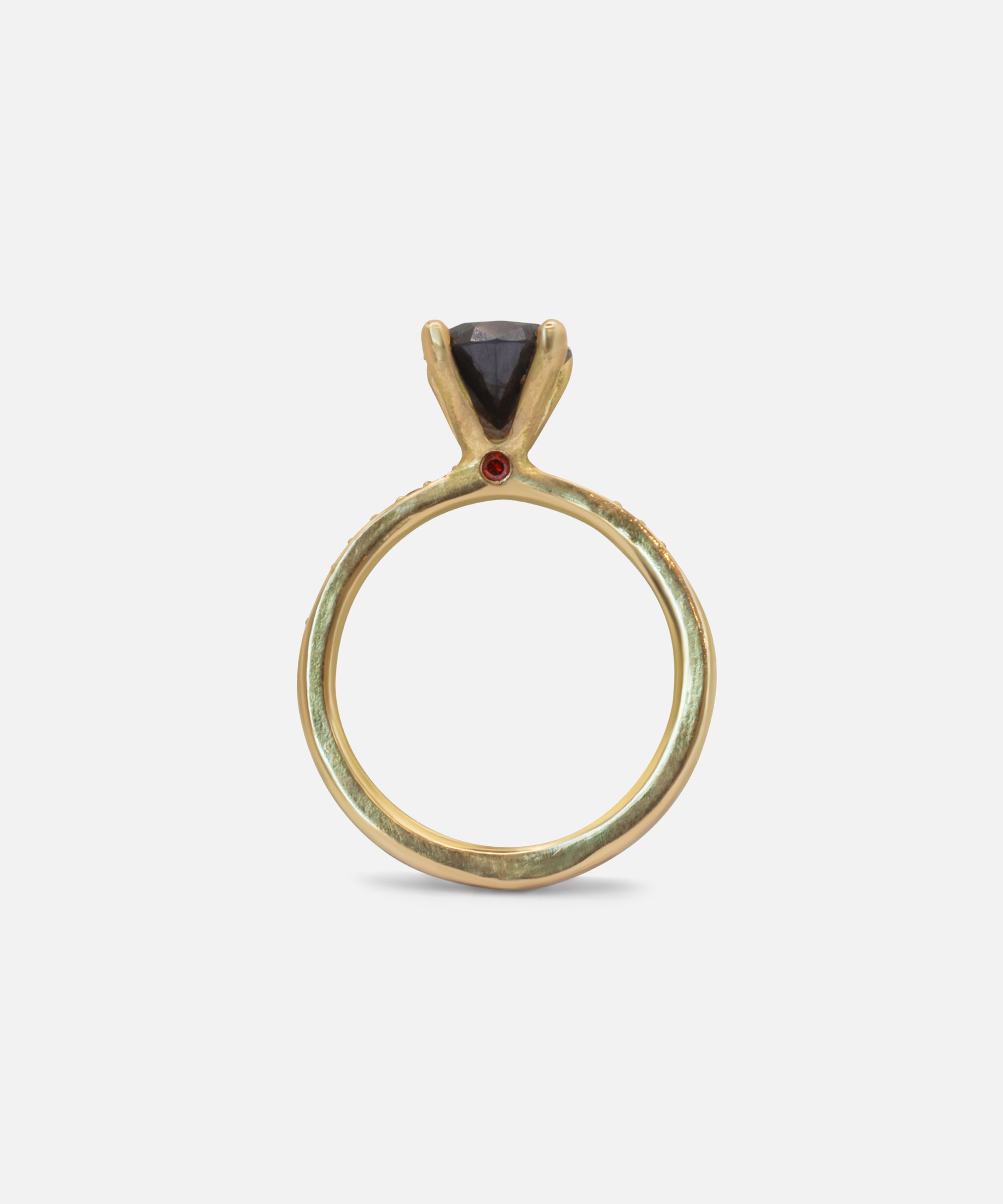 Profile view of Imperatrix / Black Diamond Ring