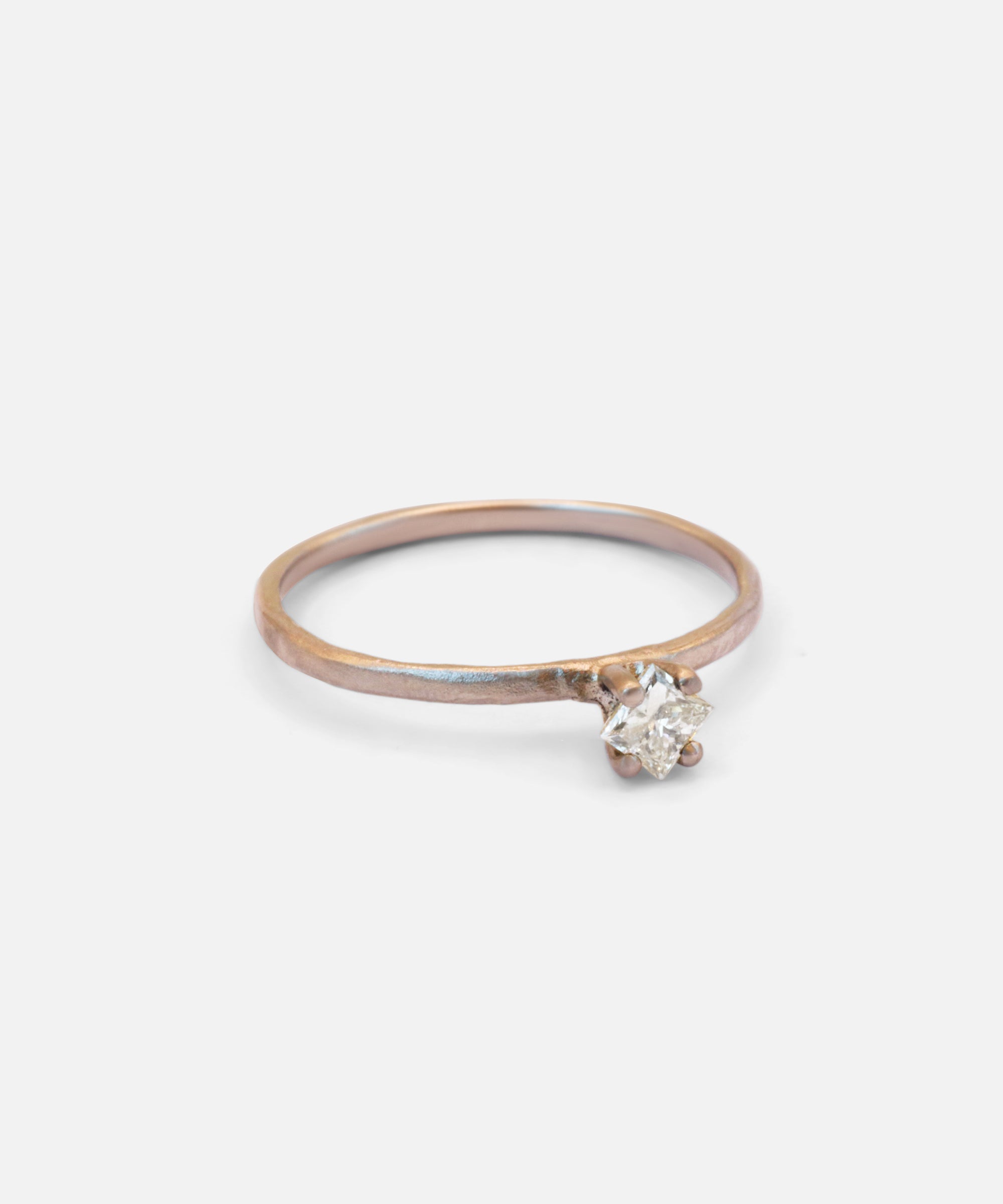 Side view of Stello / Cool Princess Cut Ring