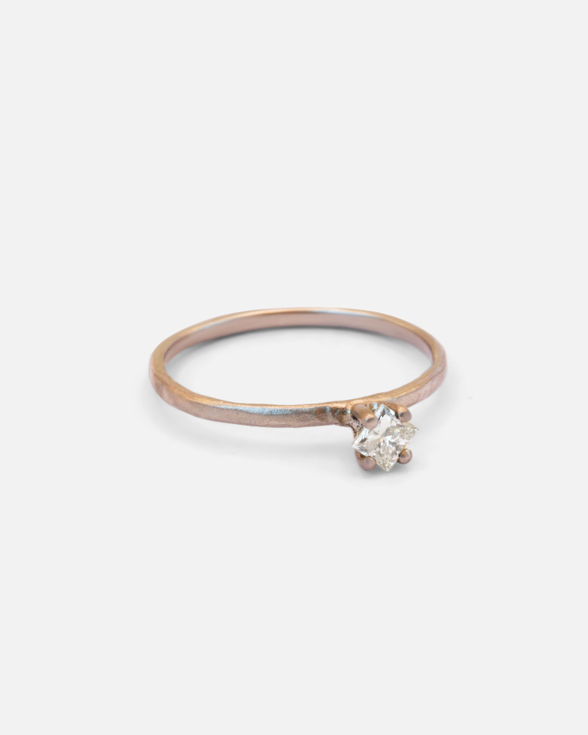 Side view of Stello / Cool Princess Cut Ring