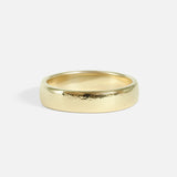 Front view of All that Glimmers Band / 5mm in 14k yellow gold by Young Sun Song