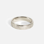 Side view of All That Glitters Band / 5mm in platinum by Young Sun Song