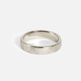 Side view of All That Glitters Band / 5mm in platinum by Young Sun Song
