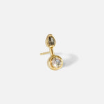 Side view of Canis Minor Diamond Stud II