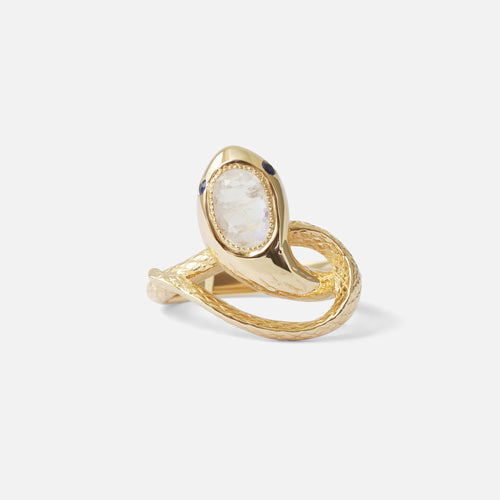 Ophidia Ring / Moonstone By Ides in rings Category