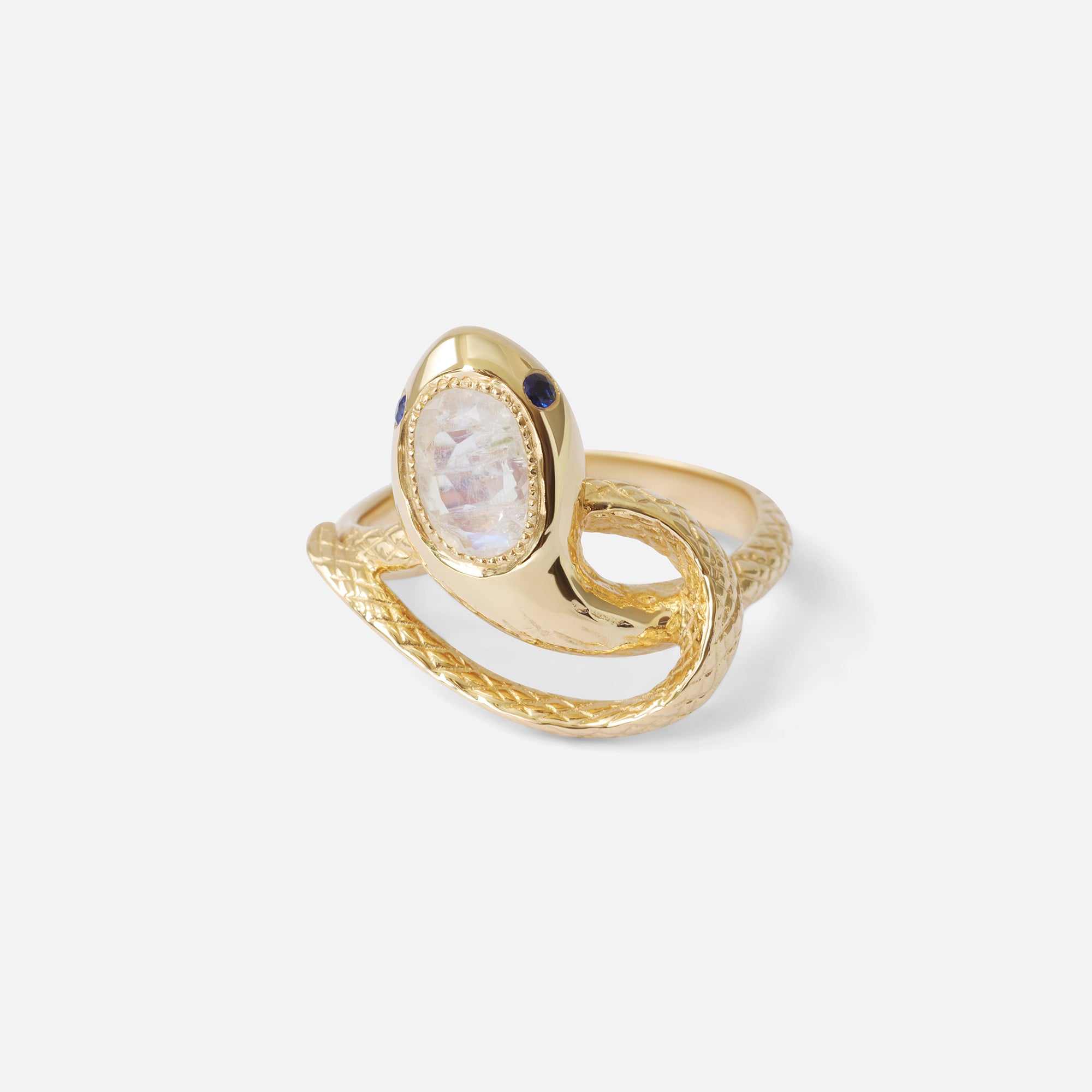 Ophidia Ring / Moonstone By Ides in rings Category