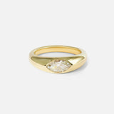 Front view of Optic Ring / Antique Diamond