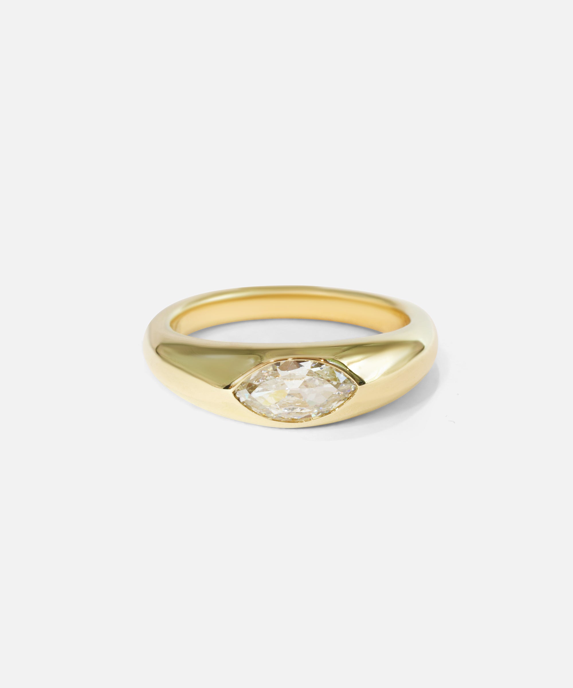 Front view of Optic Ring / Antique Diamond