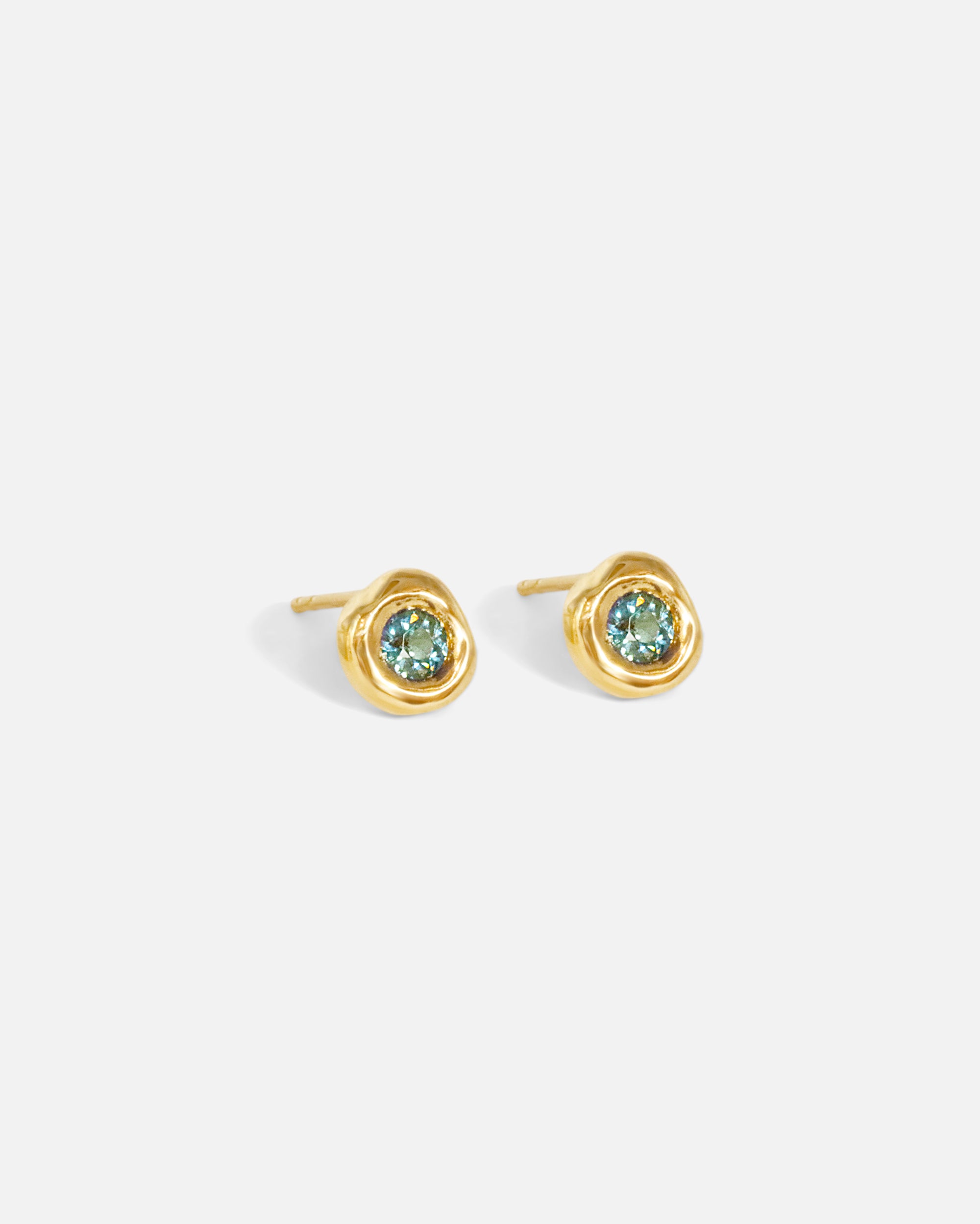 Angled side view of Star Jelly Studs by Kestrel Dillon