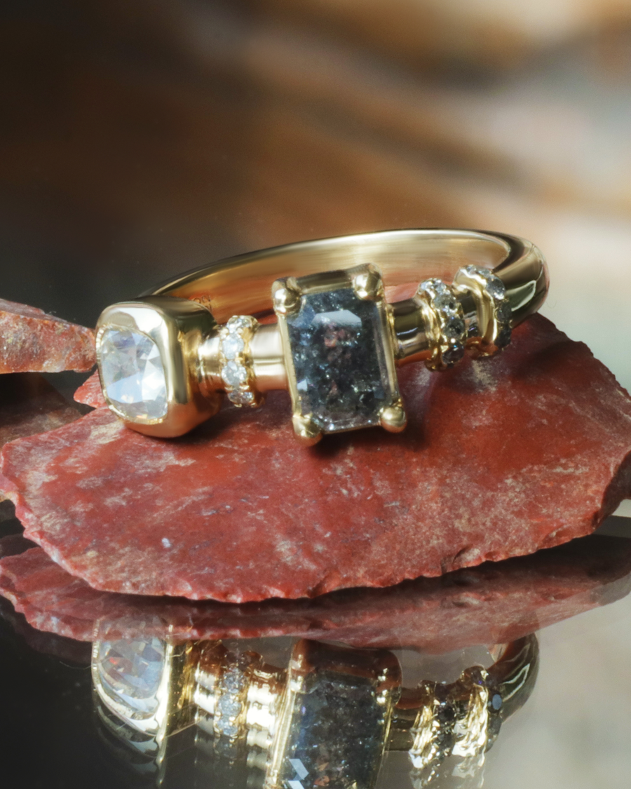 Nebula / Diamond IV Ring By Alfonzo in rings Category
