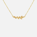 Front view of Branch Station Necklace by O Channell Designs