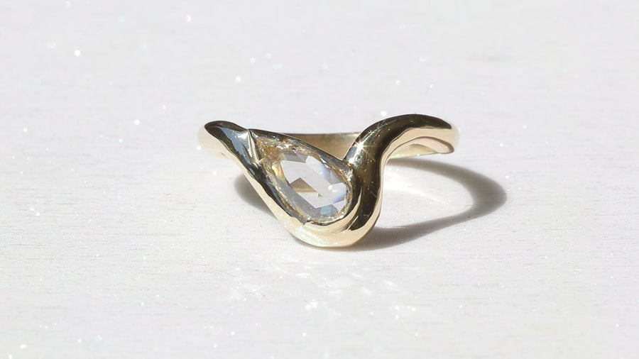 Pear Dip Ring